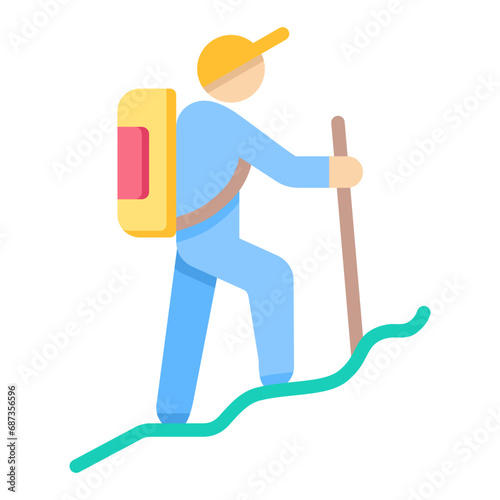 Hiking Icon