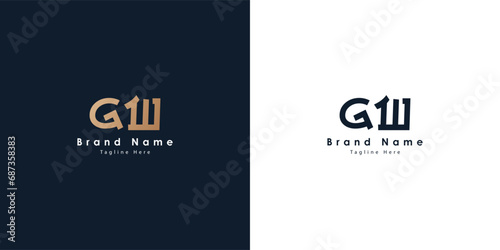 GW logo design in Chinese letters