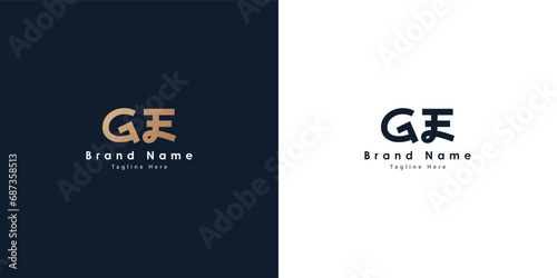GE logo design in Chinese letters photo