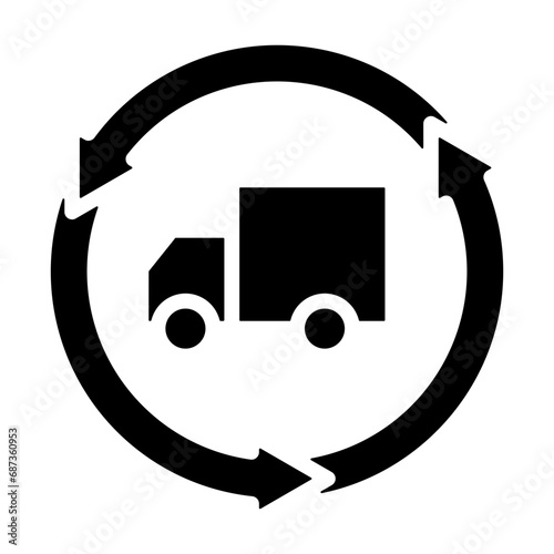 Reverse Logistics Icon