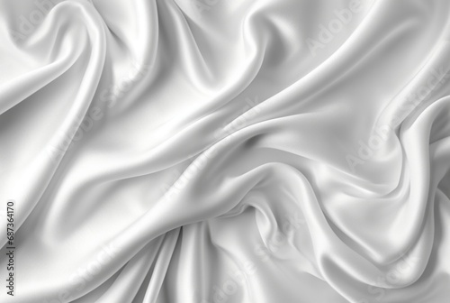 white fabric texture background for business card,banner,product display. generative ai