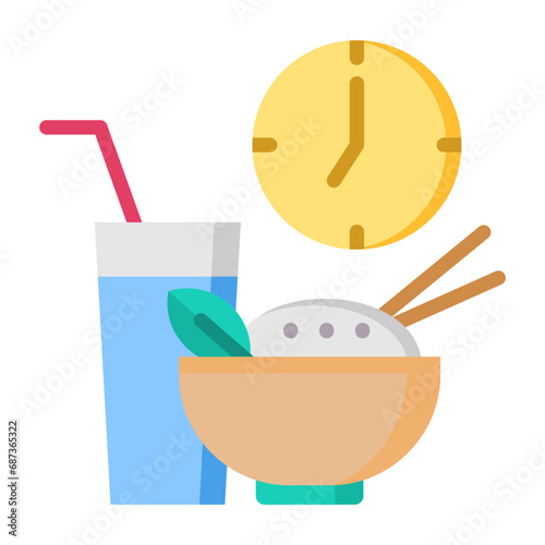 Balanced Breakfast Icon