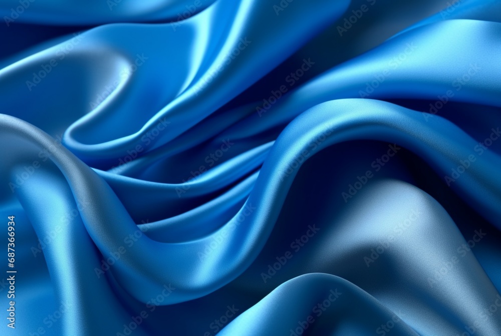 luxury blue fabric texture background for business card,banner,product display. generative ai luxury blue fabric texture background for business card,banner,product display. generative ai