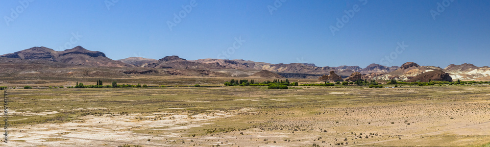 Naklejka premium Estepa 02 - RP 12 - Chubut, Patagonia