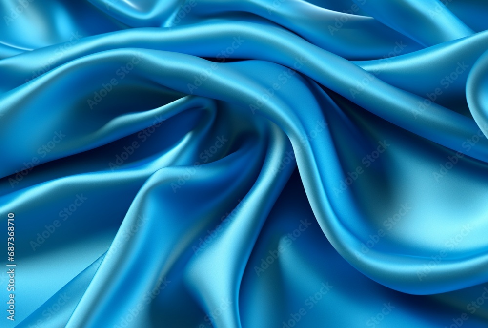 luxury blue fabric texture background for business card,banner,product display. generative ai luxury blue fabric texture background for business card,banner,product display. generative ai