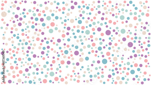 Colorful colourful simple shapes pattern background