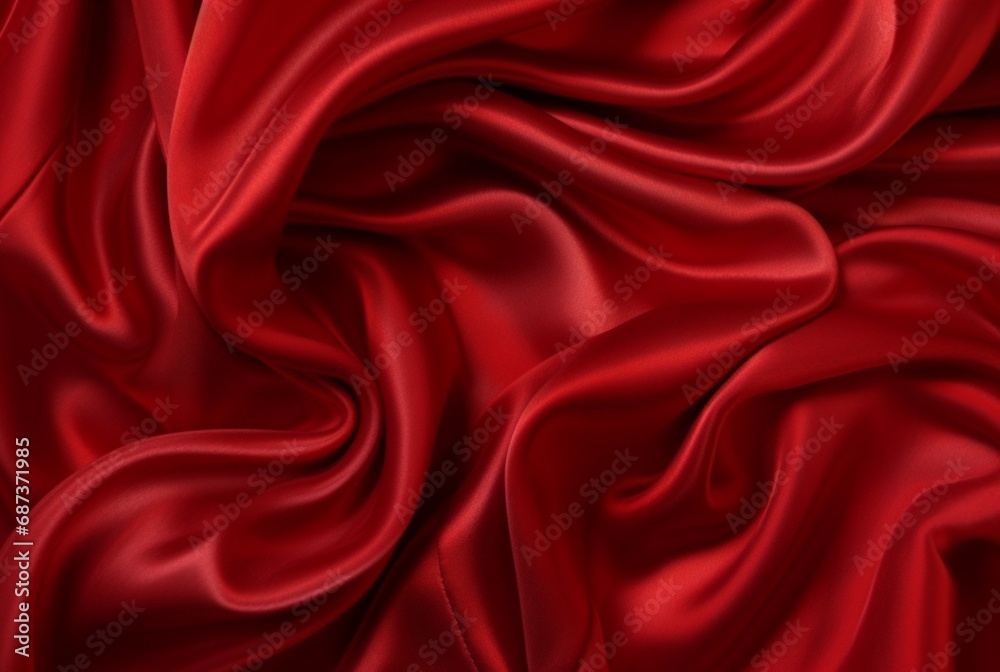 luxury red fabric texture background. generative ai luxury red fabric texture background. generative ai