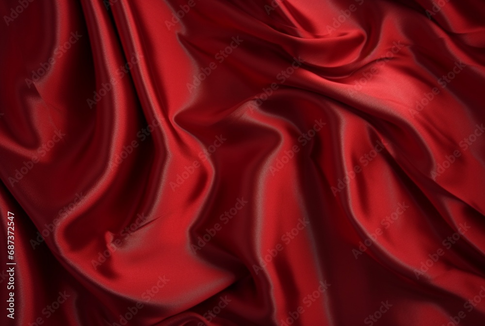 luxury red fabric texture background. generative ai luxury red fabric texture background. generative ai