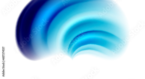 Color mixing liquid rainbow shape background
