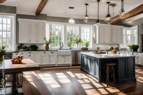 Natural light is often desirable in a kitchen  and windows can also provide ventilation.