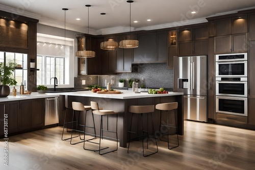 The layout and design of a kitchen can vary widely based on the size of the space, the preferences of the homeowner, and cultural influences. Whether it's a compact apartment kitchen or a spacious 
