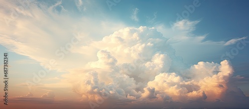 Immerse in awe-inspiring nature with captivating cloud formation in "Cloudy Sky It is" photograph.