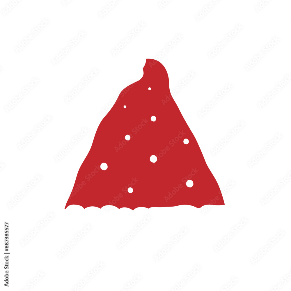 Santa Claus hat on transparent background. Christmas decoration for banners, posters and greeting cards. Santa Hat png. Santa Claus hat on transparent background. Christmas decoration for banners, posters and greeting cards. Santa Hat png.