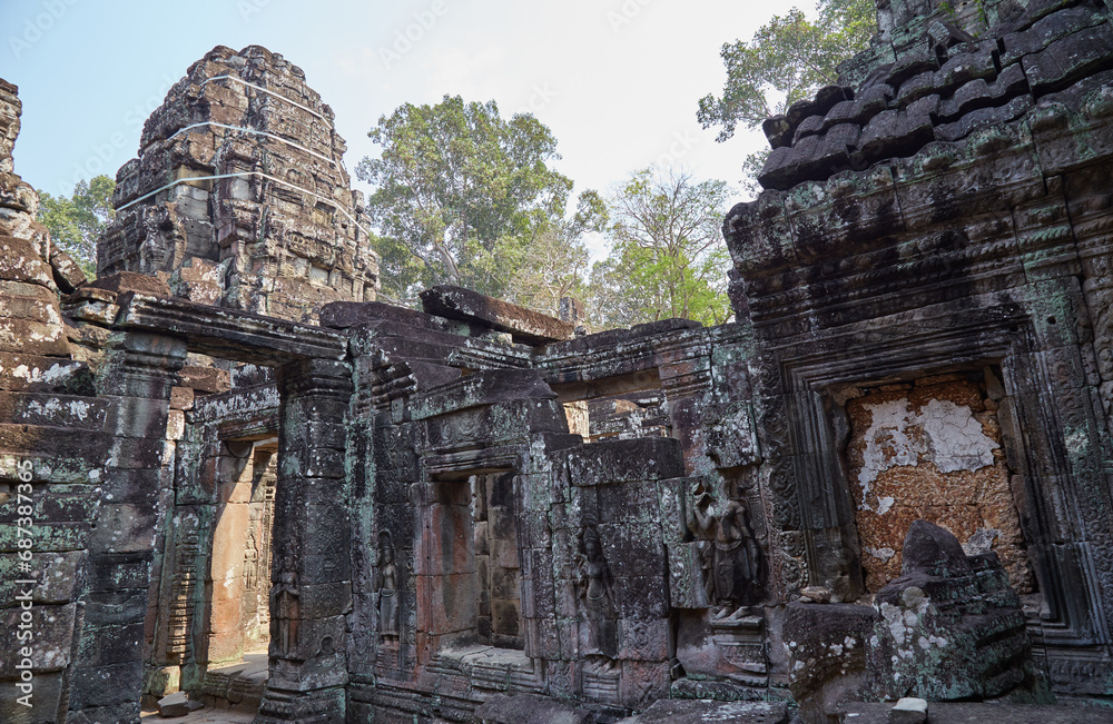 The overlooked Khmer temple of Banteay Kdei, Cambodia, built by Jayavarman VII The overlooked Khmer temple of Banteay Kdei, Cambodia, built by Jayavarman VII