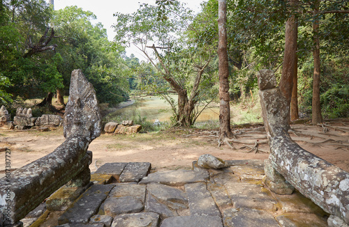 The overlooked Khmer temple of Banteay Kdei, Cambodia, built by Jayavarman VII photo