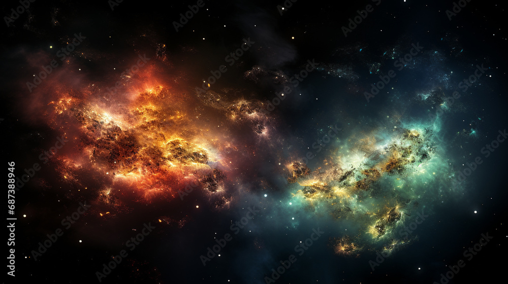 lights of space HD 8K wallpaper Stock Photographic Image 