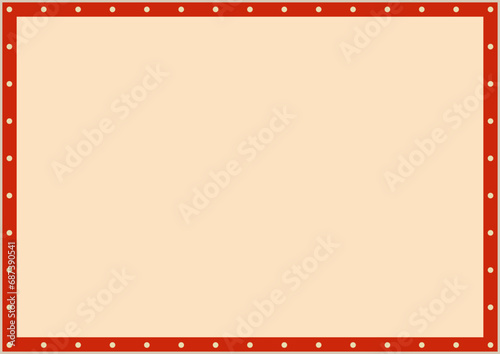 Retro Light Box Billboard Empty Vintage Frame