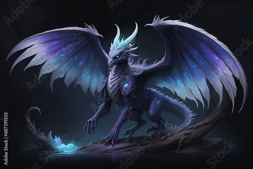 blue dragon