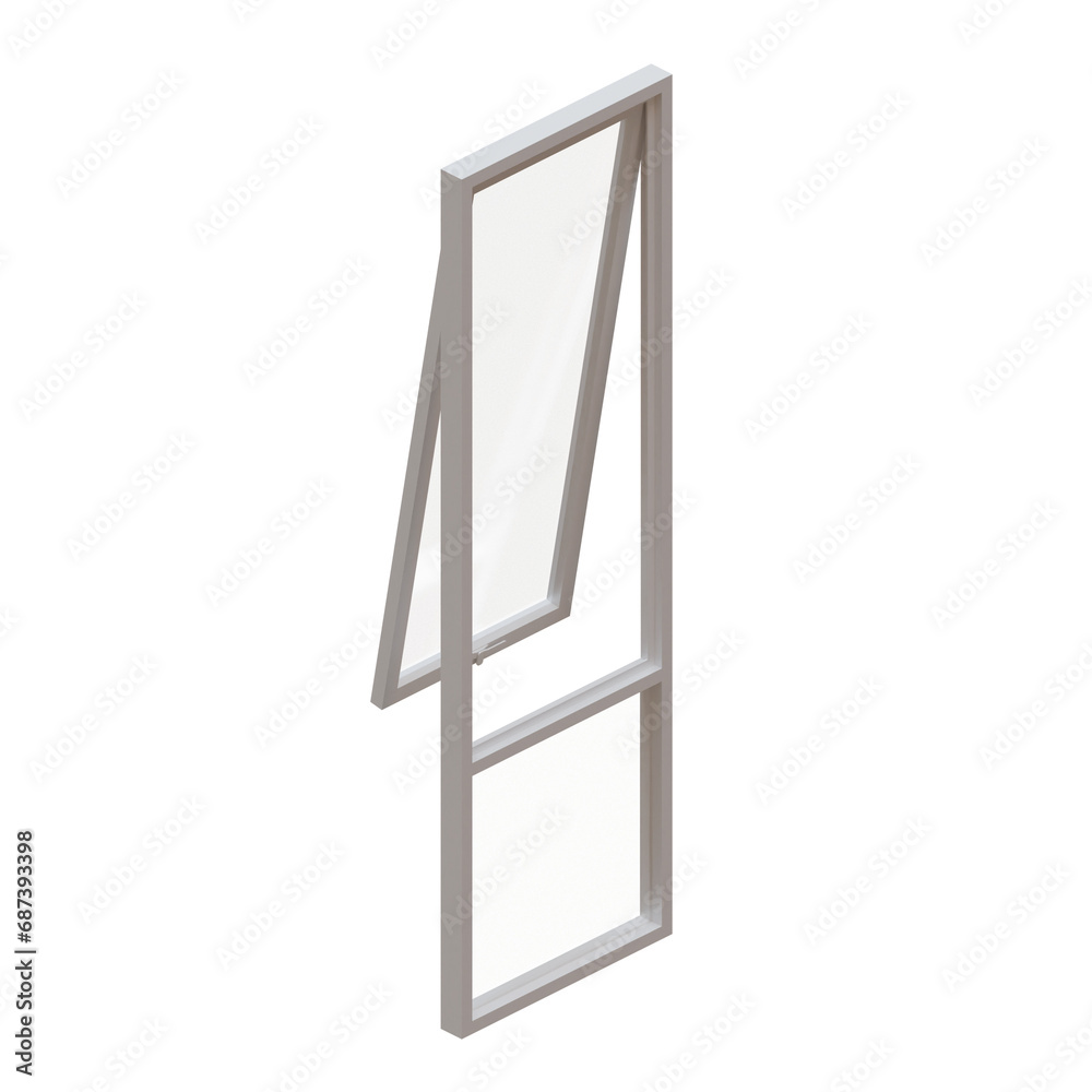 Window 3d Render Design Element Window 3d Render Design Element