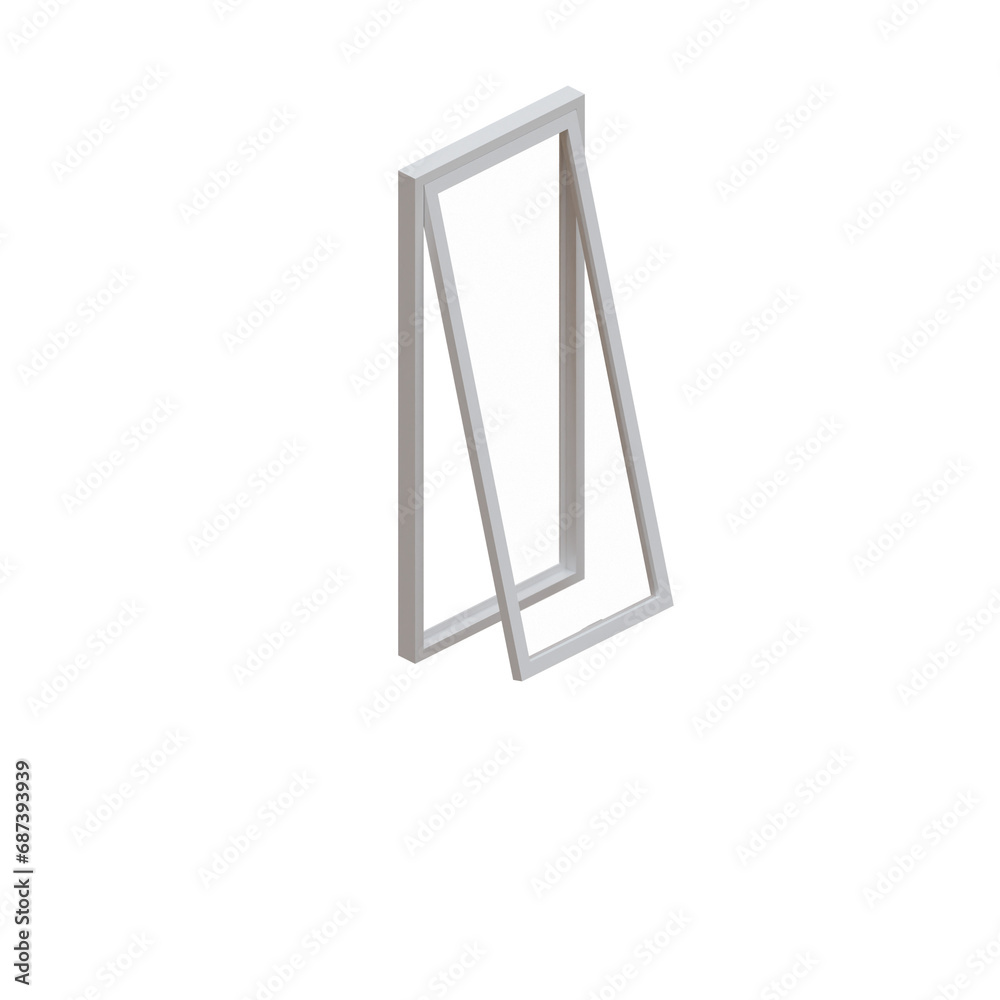 Window 3d Render Design Element Window 3d Render Design Element