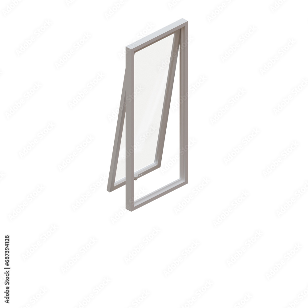 Window 3d Render Design Element Window 3d Render Design Element