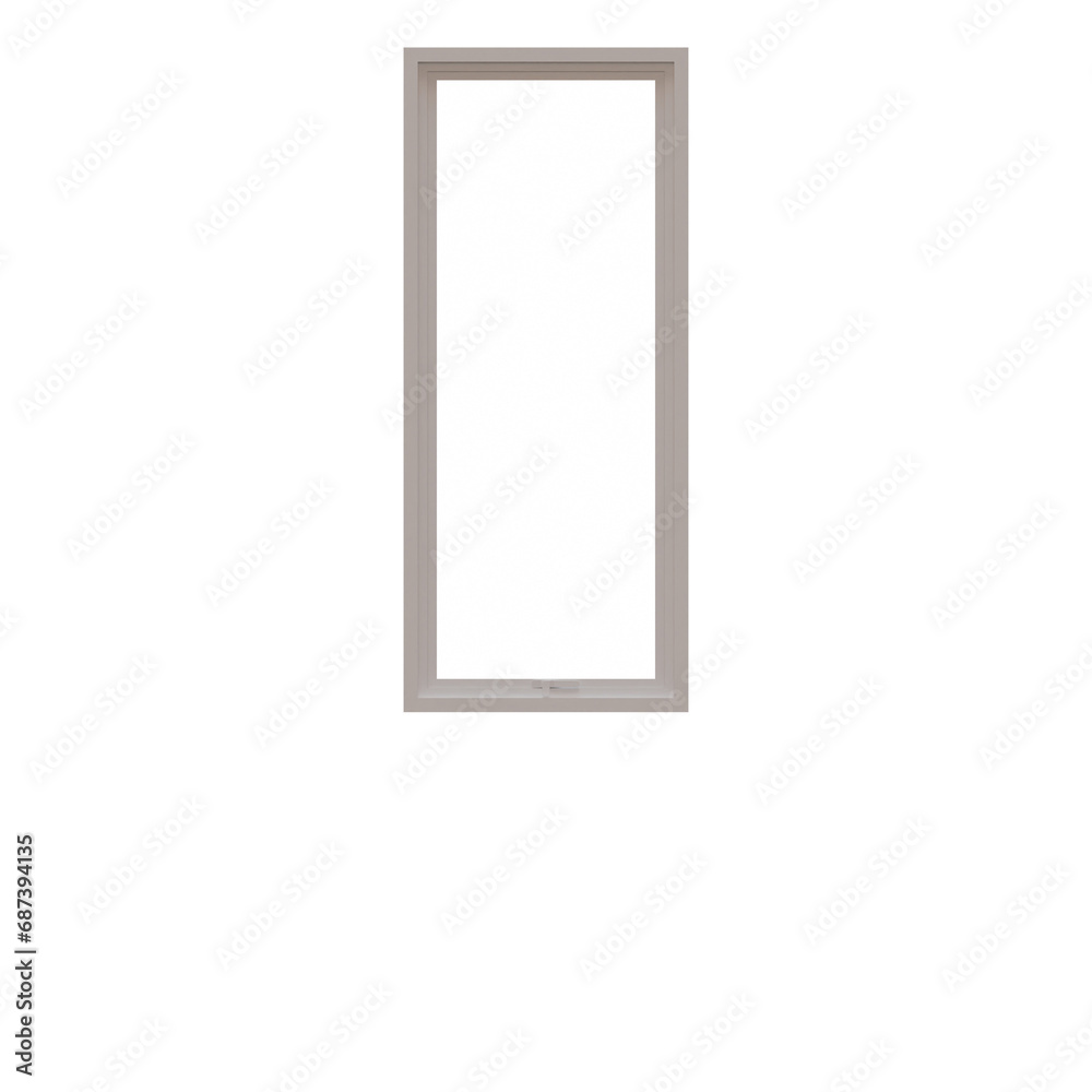 Window 3d Render Design Element Window 3d Render Design Element