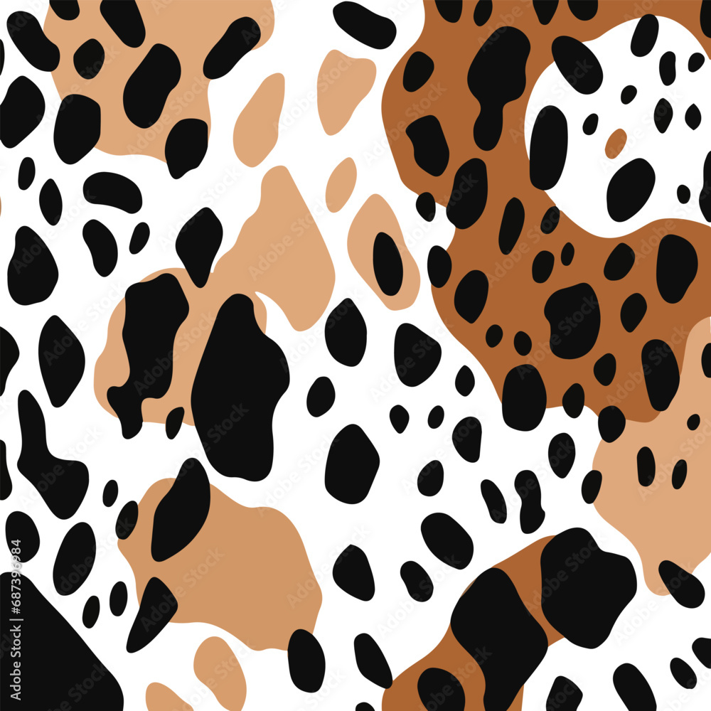 seamless leopard pattern background design seamless leopard pattern background design