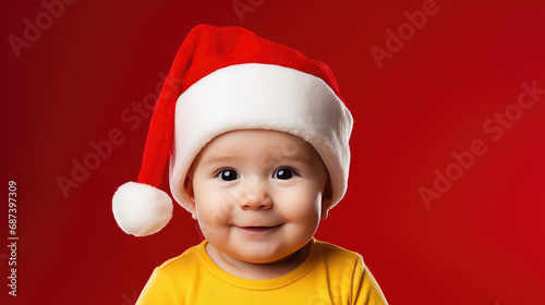 chrismas baby background poster