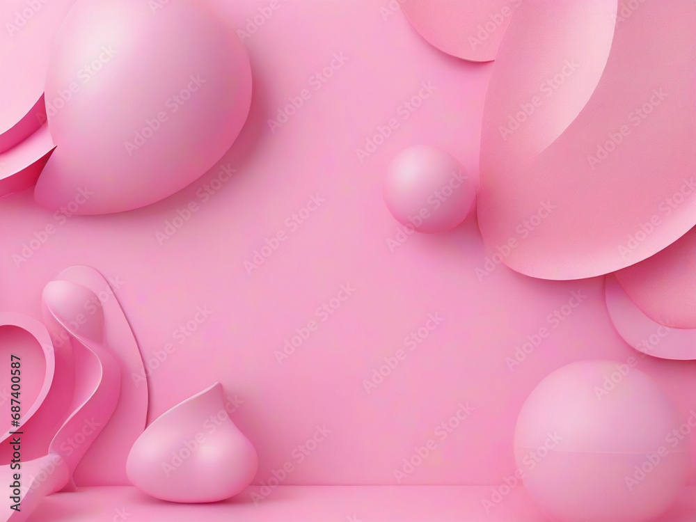 Pink background. Created using generative AI tools