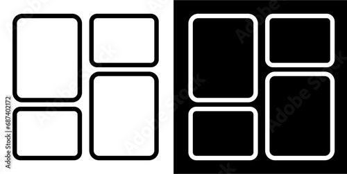 Dashboard icon. Common Material Design. Business icon. Black icon. Black logo. Line icon.