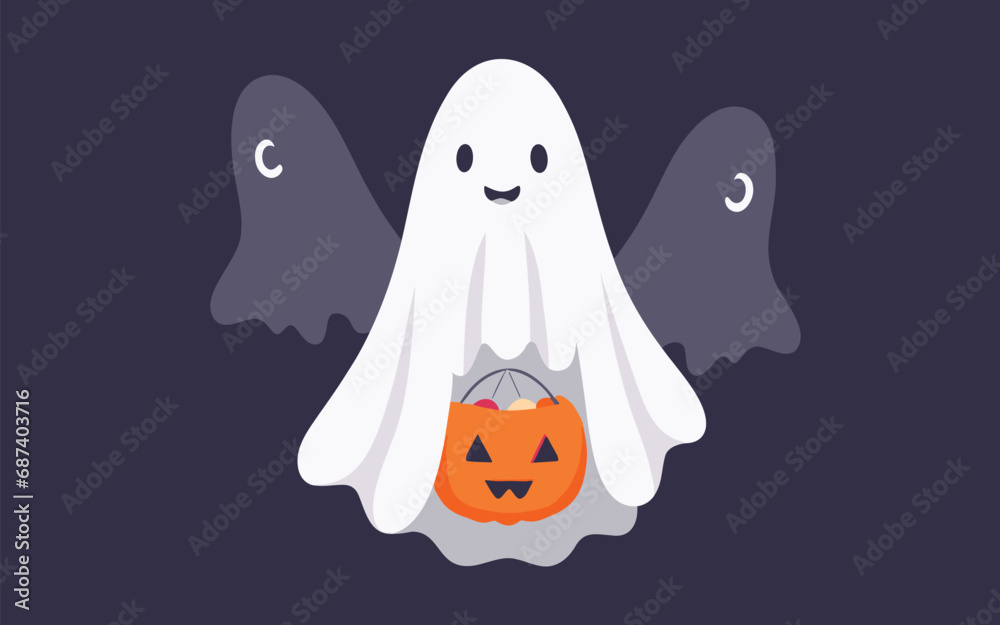 halloween pumpkin and ghost halloween pumpkin and ghost
