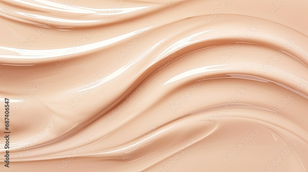 Cosmetic product presentation. Generative AI