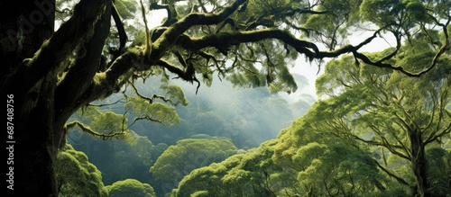 New Zealand s Waipoua forest holds a Kauri tree.