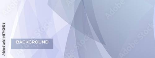 Gradient transparent geometry background. Soft purple grey low poly shapes. Vector illustration.