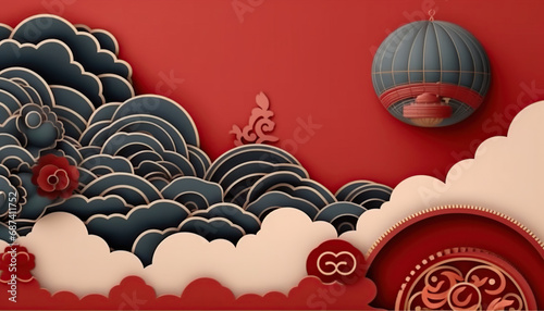 chinese new year day background