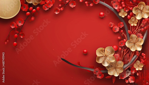 chinese new year day background