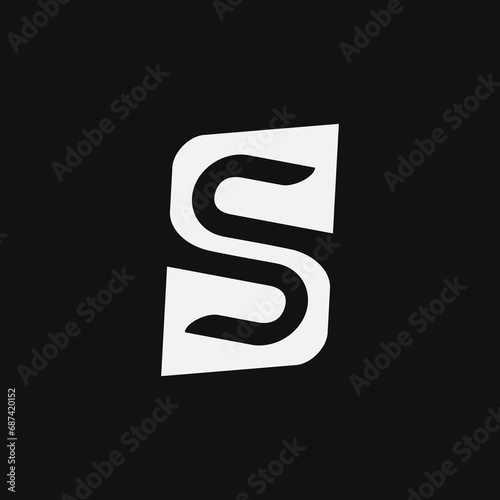 Letter SS or S Monogram Logo