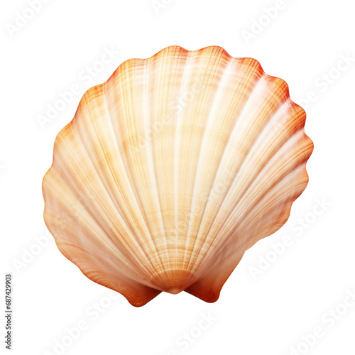 Shell,sea shell,beautiful sea shall for decoration isolated on transparent background,transparency 