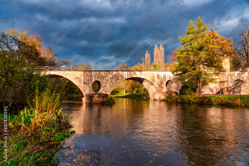 Fototapeta premium Sternbrücke in Weimar
