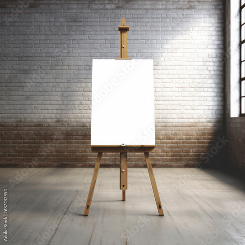 Artistic Showcase: Classic Gallery Easel