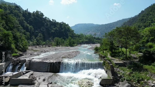 Maldevta waterfall near Dehradun Uttarakhand 