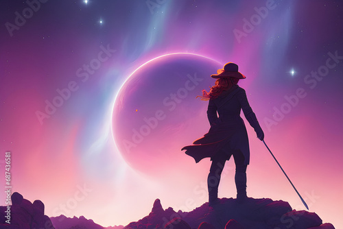 silhouette of a person