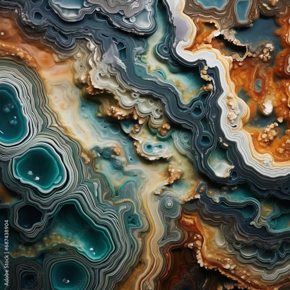 Intricate details of an epoxy-coated wall, resembling a fusion of natural elements, portrayed in realistic HD quality. Intricate details of an epoxy-coated wall, resembling a fusion of natural elements, portrayed in realistic HD quality.
