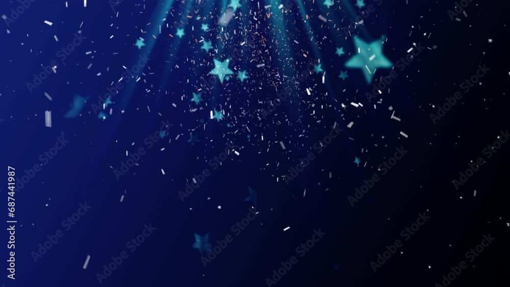 celebration snowfall glowing snow Christmas