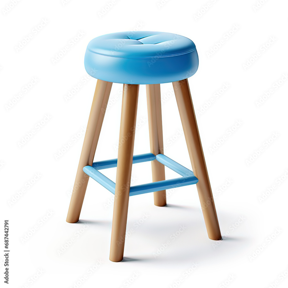 Bar stool skyblue Bar stool skyblue