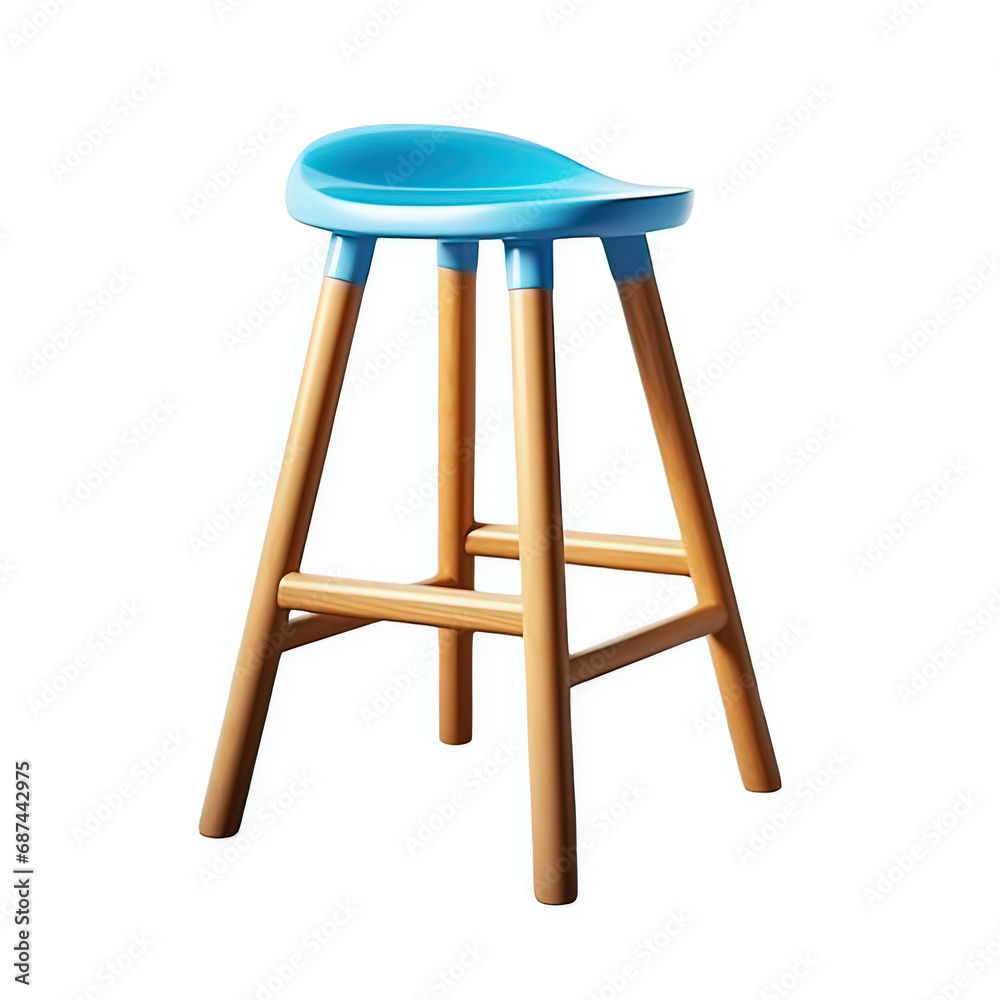Bar stool skyblue Bar stool skyblue