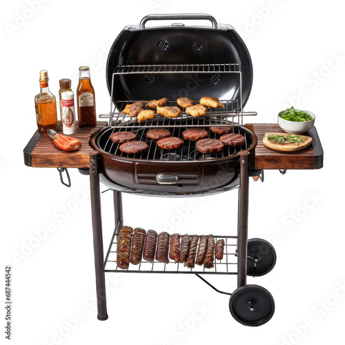 Barbecue grill stand