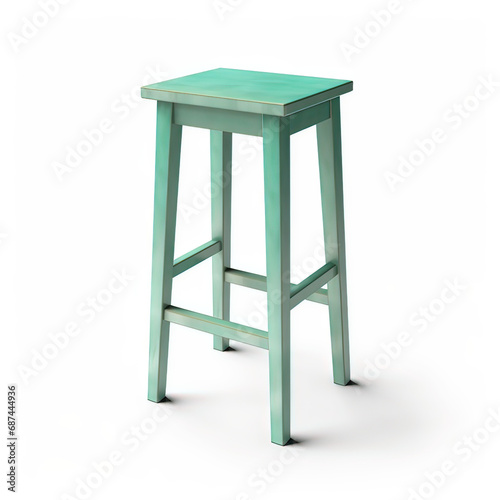 Bar stool teal