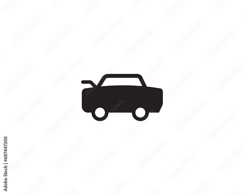 Car transport icon vector symbol design illustration