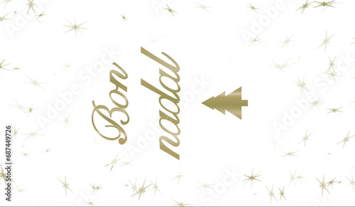 Christmas background with the text 